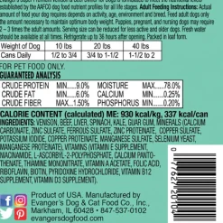 Evanger's Super Premium Venison & Beef Dinner Grain-Free Wet Dog Food, (12.8-oz x 12 cans)