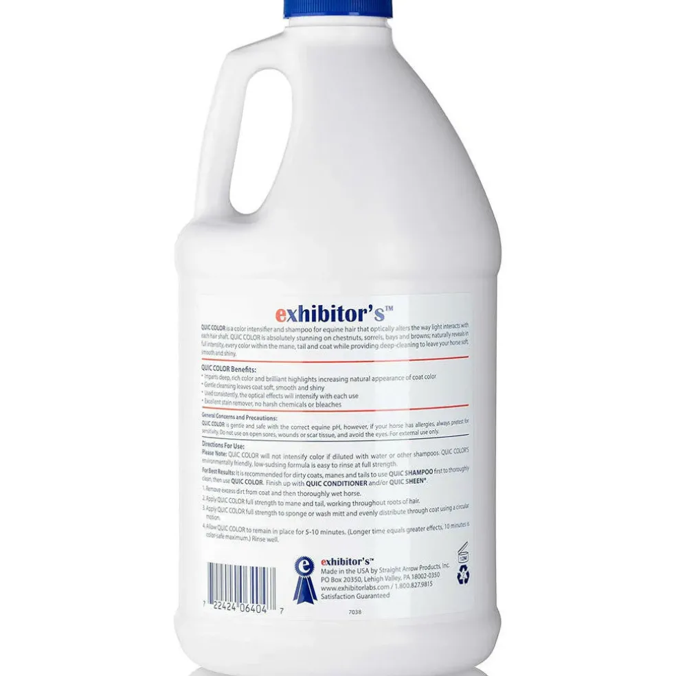 Exhibitor's Quic Color Intensifier Shampoo for Horses
