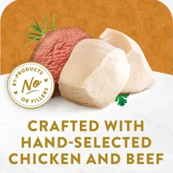 Fancy Feast Appetizers Grain-Free White Meat Chicken & Shredded Beef Appetizer in Savory Broth Wet Cat Food, 1.1-oz tray, case of 10
