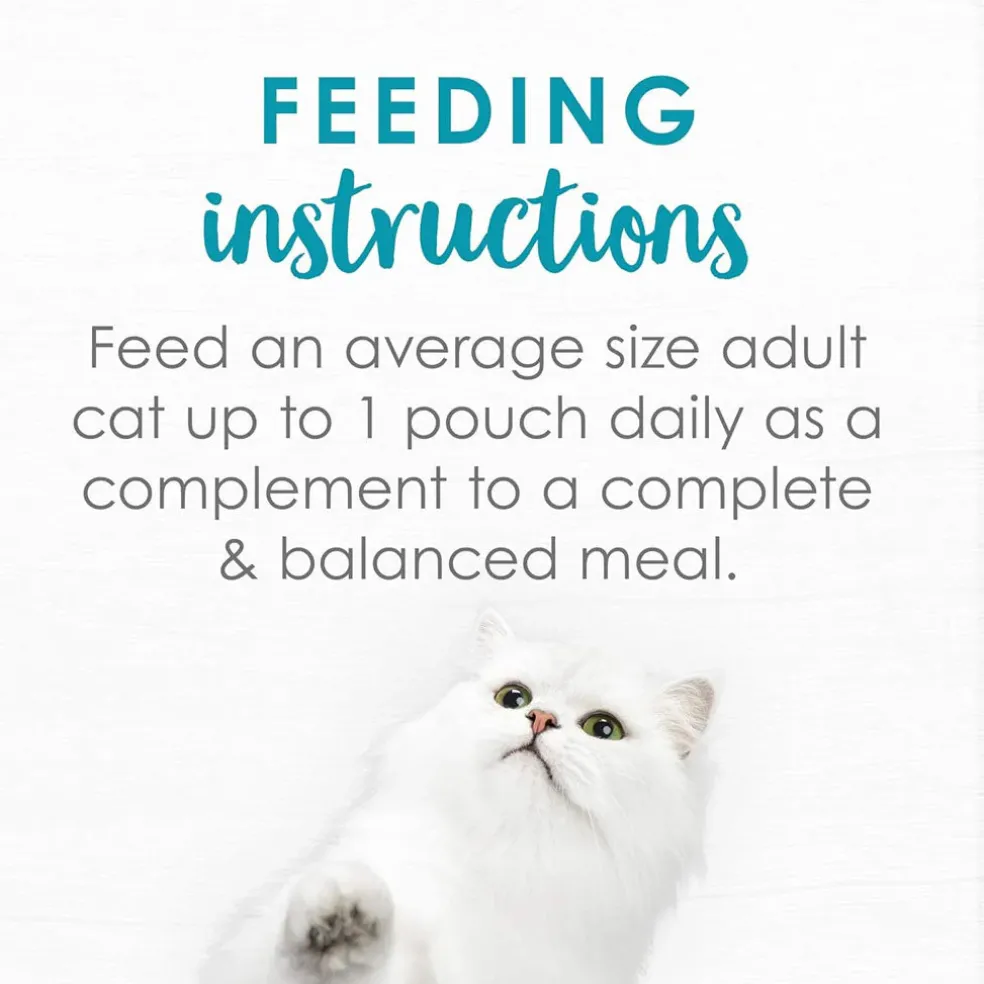 Fancy Feast Classic Broths with Tuna & Vegetables Supplemental Wet Cat Food Pouches, 1.4-oz pouch, case of 16