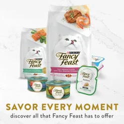 Fancy Feast Classic Broths with Tuna, Anchovies & Whitefish Supplemental Wet Cat Food Pouches, 1.4-oz pouch, case of 16