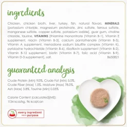 Fancy Feast Gourmet Naturals White Meat Chicken Recipe Pate Canned Cat Food, 3-oz, case of 12