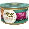 Fancy Feast Medleys Beef & Pork Milanese with Carrot & Potato Wet Cat Food, 3-oz case of 24