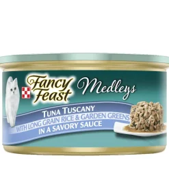 Fancy Feast Medleys Tuna Tuscany in Sauce Wet Cat Food, 3-oz case of 24