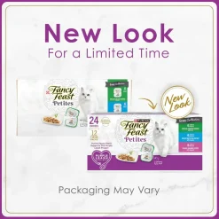 Fancy Feast Petites In Gravy Variety Pack Wet Cat Food (24 servings)