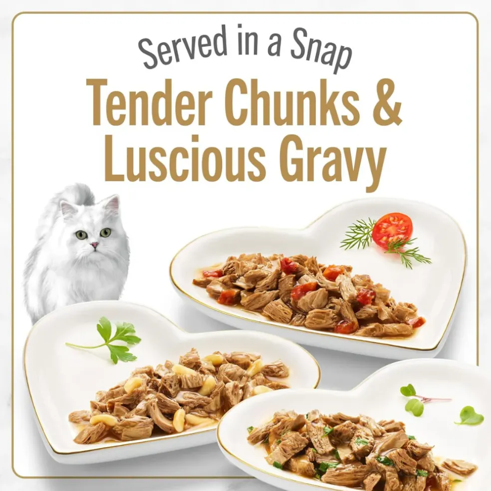 Fancy Feast Petites In Gravy Variety Pack Wet Cat Food (24 servings)