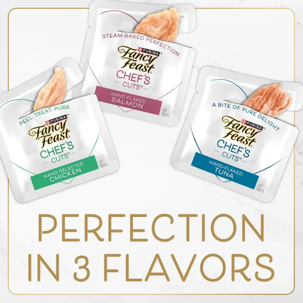 Fancy Feast Purely Natural Cat Treat Variety Pack (10 pouches)