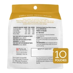 Fancy Feast Purely Natural Cat Treat Variety Pack (10 pouches)