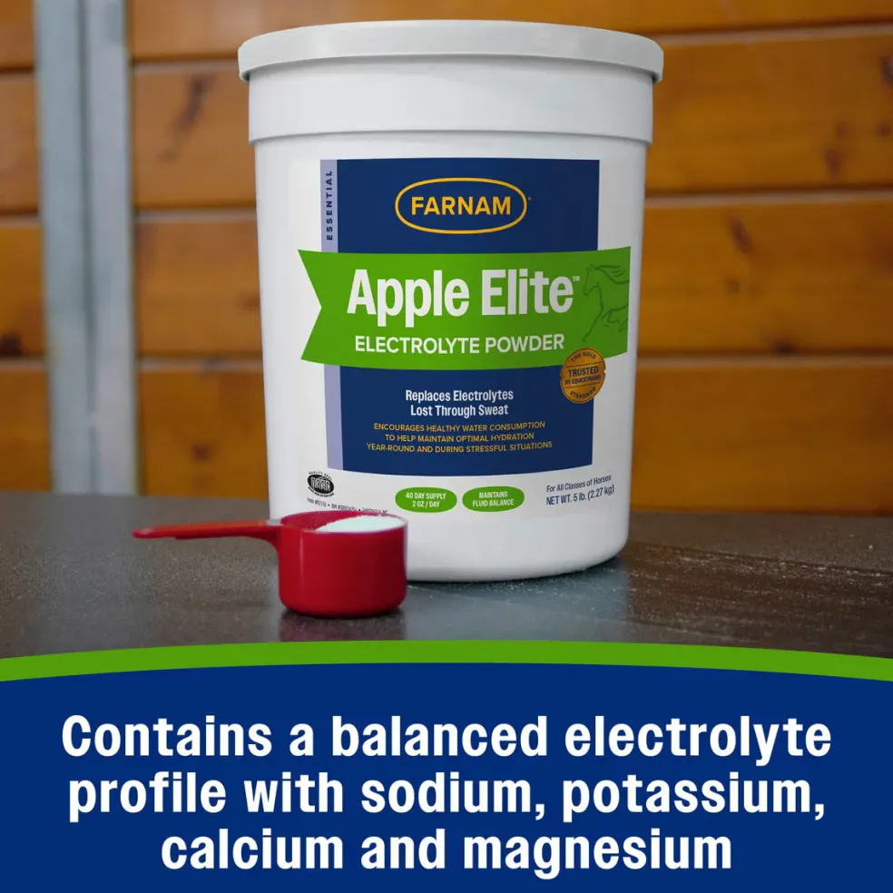 Farnam Apple Elite Apple Flavored Electrolyte Powder for Horses