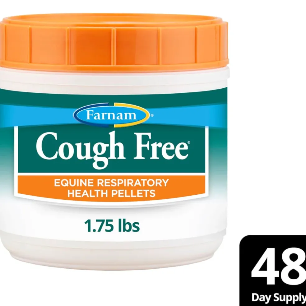 Farnam Cough Free Respiratory Supplement Health Pellets for Horses