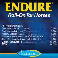 Farnam Endure Roll-On for Horses (3 oz)