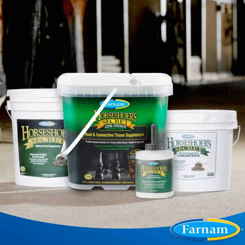 Farnam Horseshoer's Secret Pelleted Hoof Supplement Concentrate For Horses