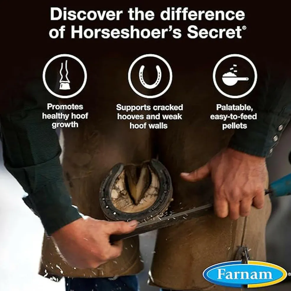 Farnam Horseshoer's Secret Pelleted Hoof Supplement