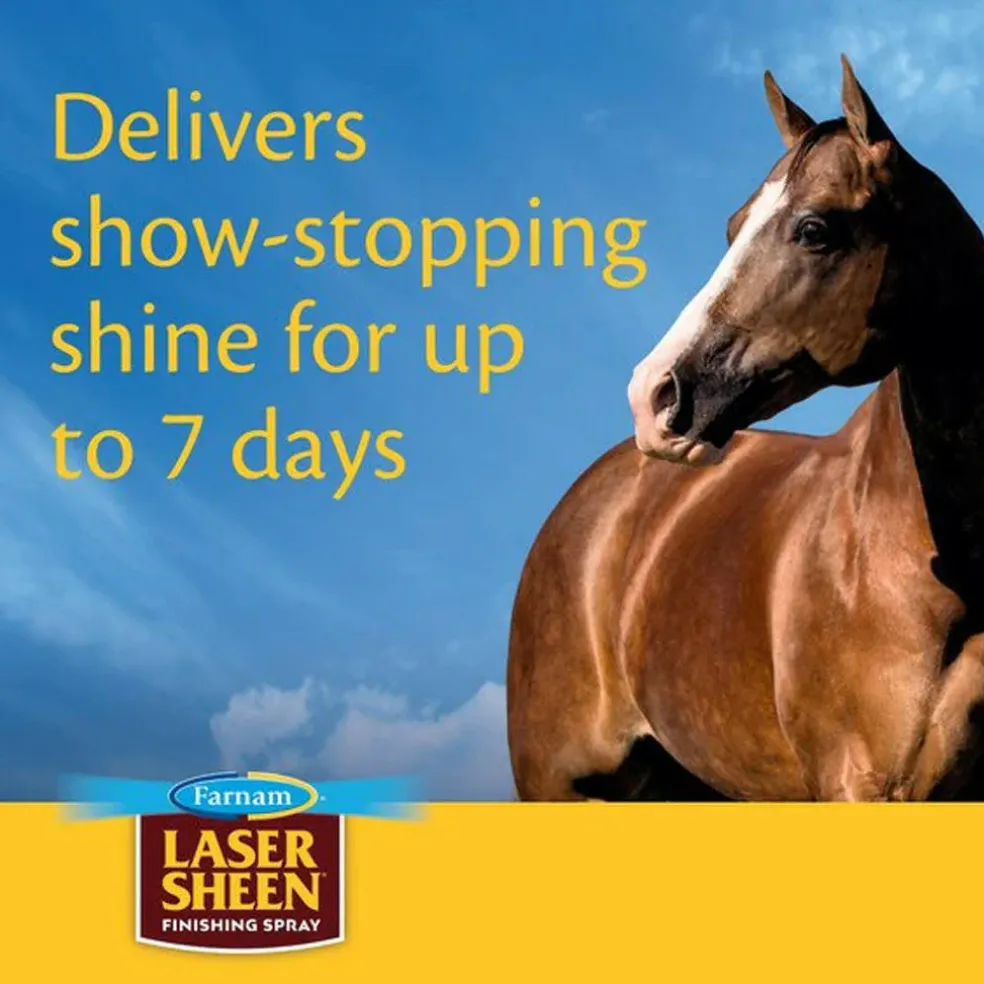 Farnam Laser Sheen Shine and Detangler Concentrate (12 oz)