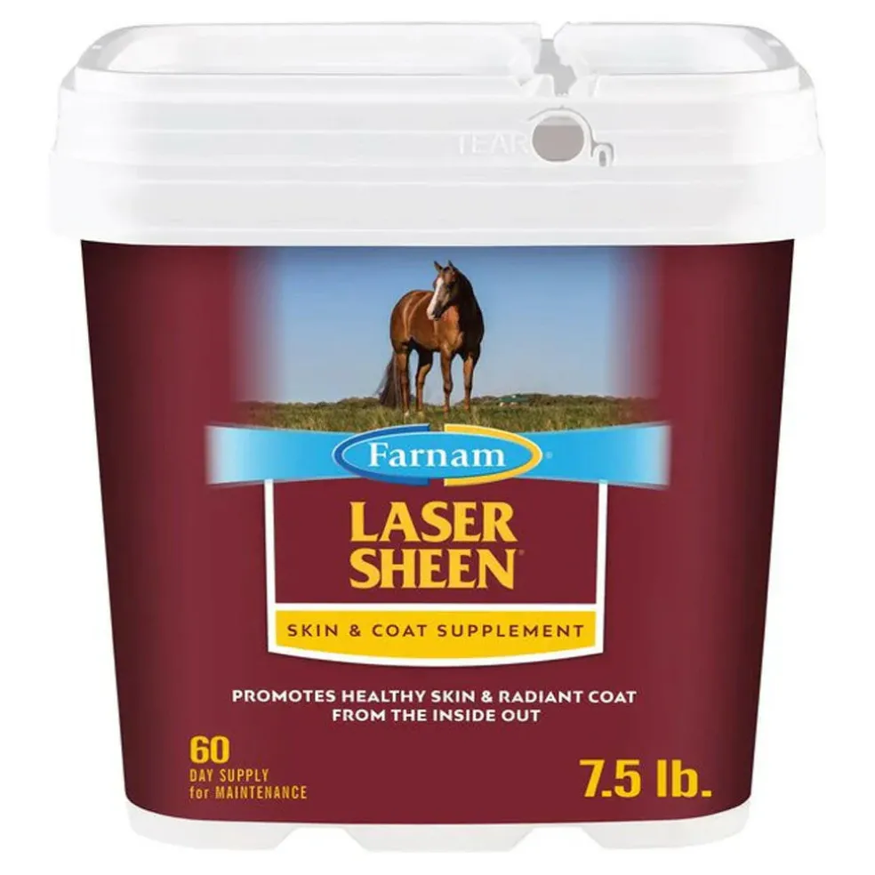 Farnam Laser Sheen Skin & Coat Supplement For Horses