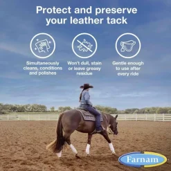 Farnam Leather New Horse Polishing Soap with Sprayer (16 oz)