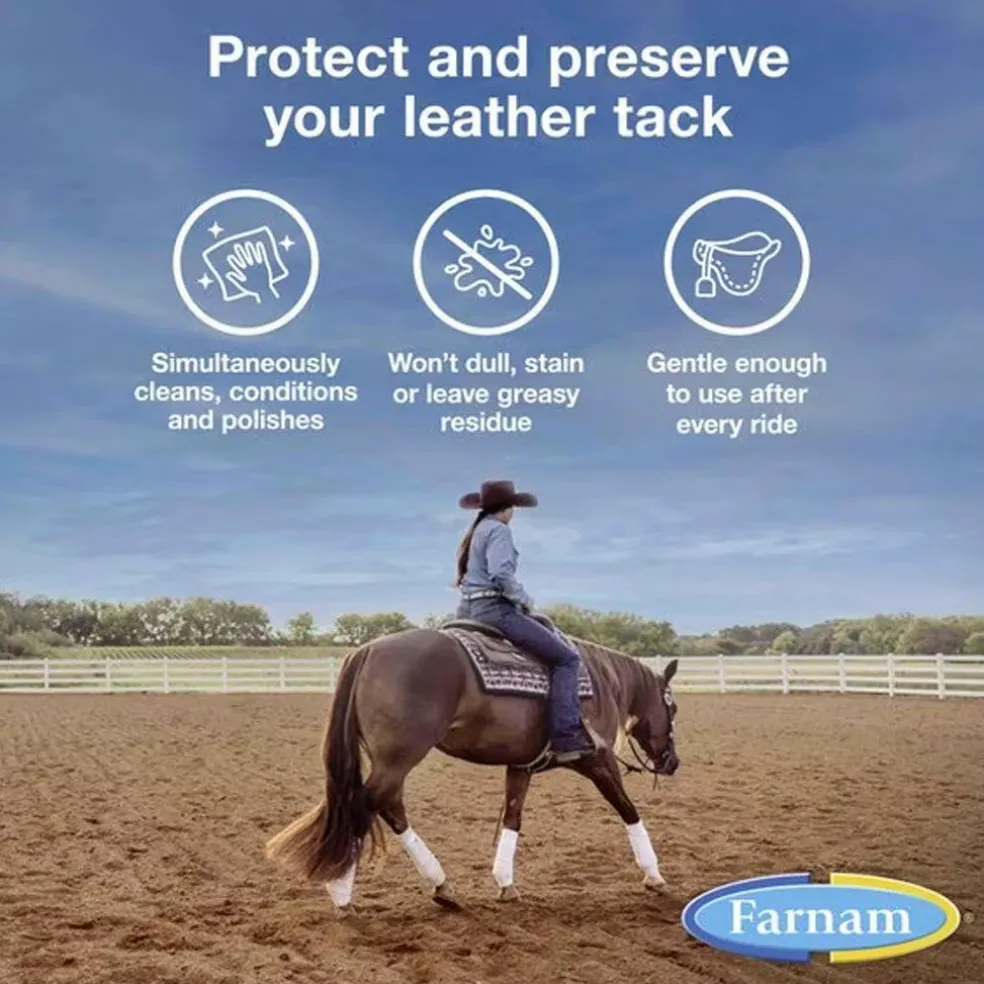 Farnam Leather New Horse Polishing Soap with Sprayer (16 oz)