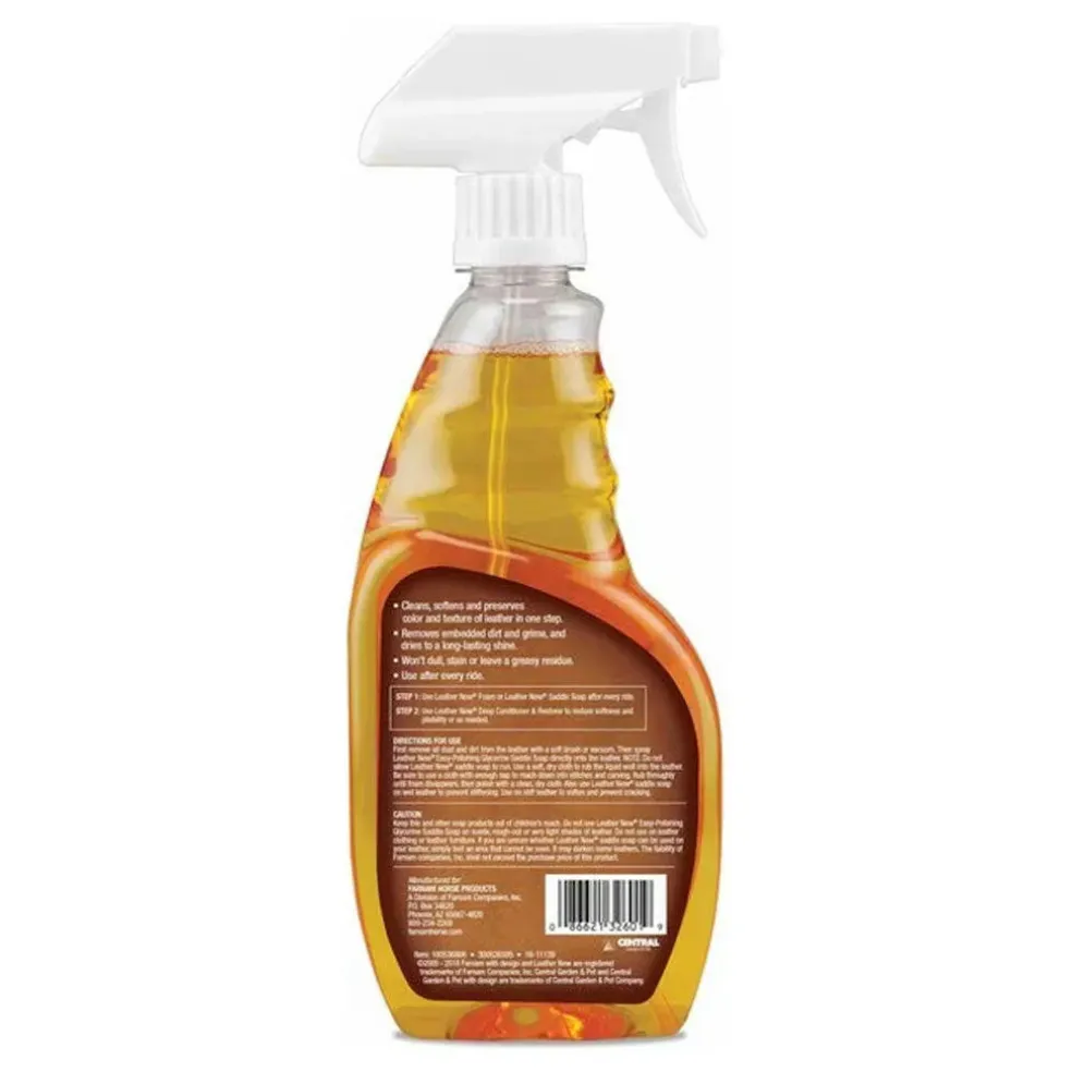 Farnam Leather New Horse Polishing Soap with Sprayer (16 oz)