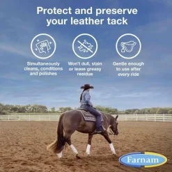 Farnam Leather New Horse Polishing Soap with Sprayer (32 oz)