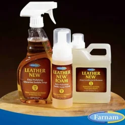 Farnam Leather New Horse Polishing Soap with Sprayer (32 oz)