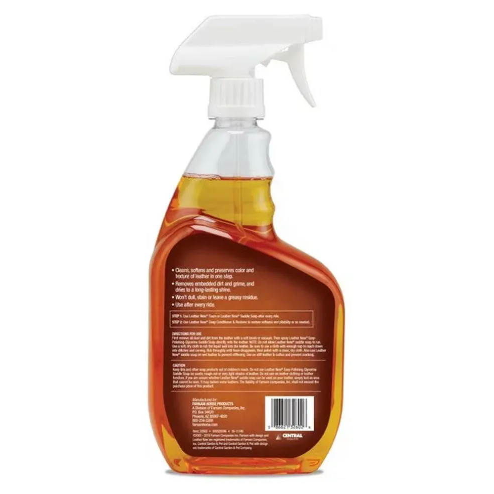 Farnam Leather New Horse Polishing Soap with Sprayer (32 oz)