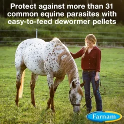 Farnam PyrantelCare Daily Dewormer Pellets for Horses (10 lb)