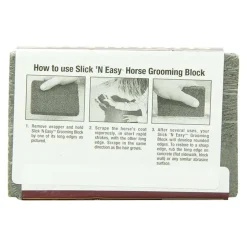 Farnam Slick 'N Easy Horse Grooming Block (1.25 oz)