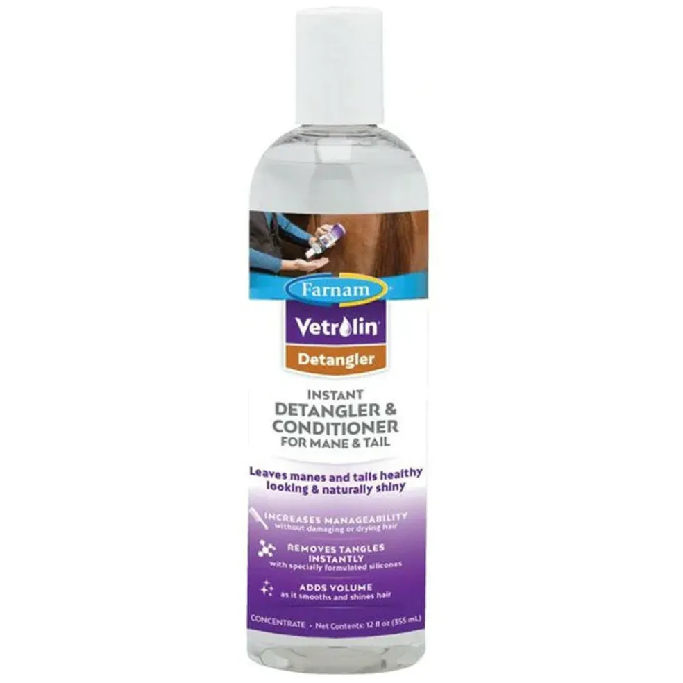 Farnam Vetrolin Detangler Concentrate For Dogs & Horses (12 oz)