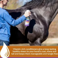 Farnam Vetrolin Shine High-Luster Dog & Horse Coat Polish & Conditioner Spray (64 oz)