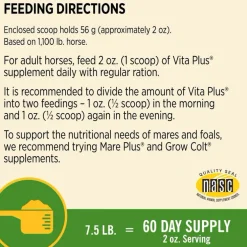 Farnam Vita Plus Balanced Multi-Vitamin & Mineral Supplement for Horses