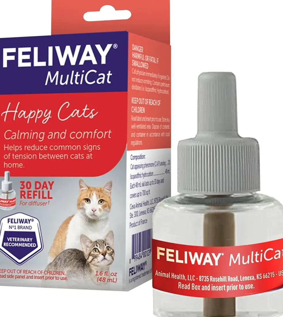 Feliway MultiCat Diffuser Refill for Cats