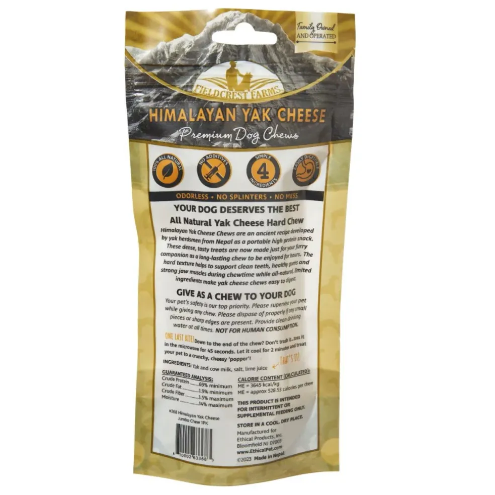 Fieldcrest Farms Himalayan Yak Cheese Chew (Jumbo)