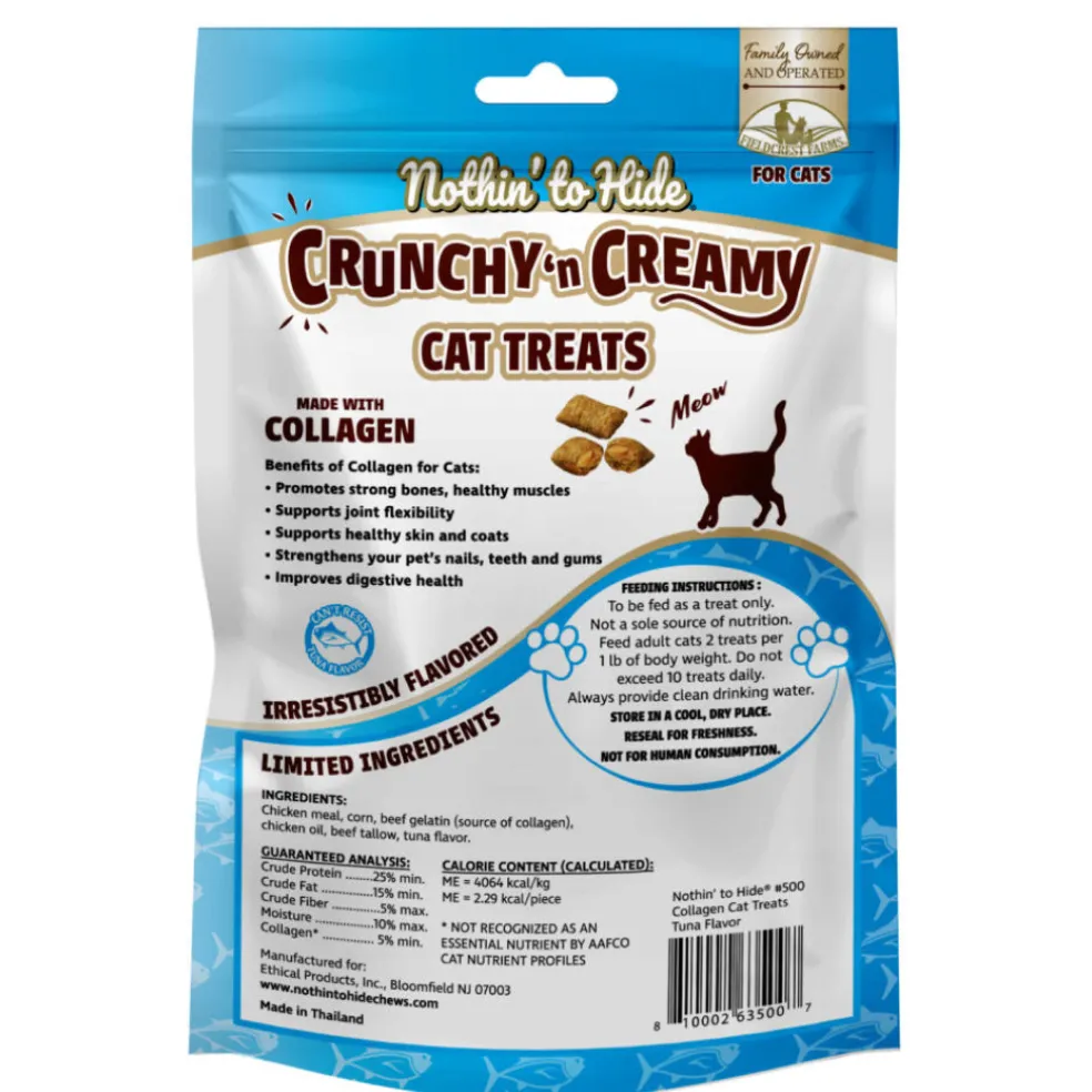 Fieldcrest Farms Nothin' to Hide Collagen Cat Treats -Tuna Flavor
