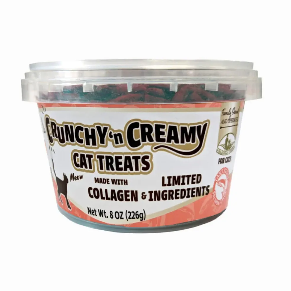 Fieldcrest Farms Nothin' to Hide Collagen Cat Treats, Salmon Flavor