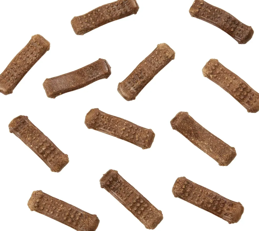 Fieldcrest Farms Nothin' to Hide Dental Wave Beef Dog Treat, 8-pack