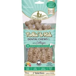 Fieldcrest Farms Nothin' to Hide Dental Bone Beef Dog Treat 3