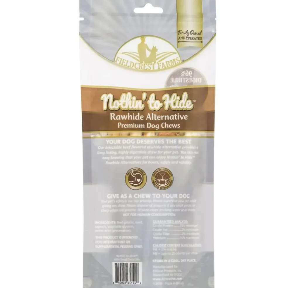 Fieldcrest Farms Nothin' to Hide Small Twist Stix Beef Flavor Treats For Dogs (10 pack)