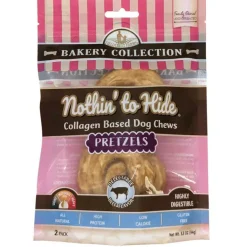 Fieldcrest Farms Nothin' to Hide Bakery Collection Pretzel Beef Dog Treat