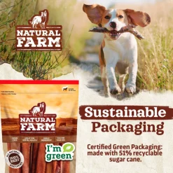 Fieldcrest Farms Nothin' to Hide Collagen & Bully Spirals Treats For Dogs