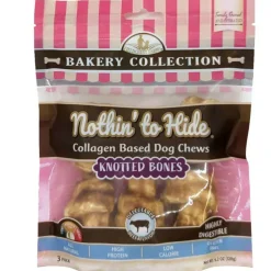 Fieldcrest Farms Nothin' to Hide Bakery Collection Knotted Bone Beef Dog Treat