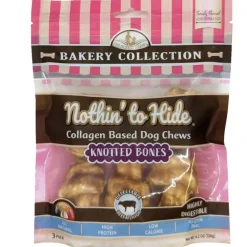 Fieldcrest Farms Nothin' to Hide Bakery Collection Knotted Bone Beef Dog Treat
