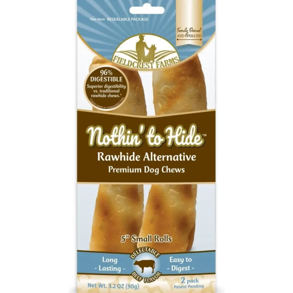 Fieldcrest Farms Nothin' to Hide Beef Flavor Chew Treats For Dogs