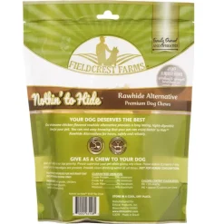 Fieldcrest Farms Nothin' to Hide Chicken Flavor Flip Chips Chew Treats For Dogs (8 ct)