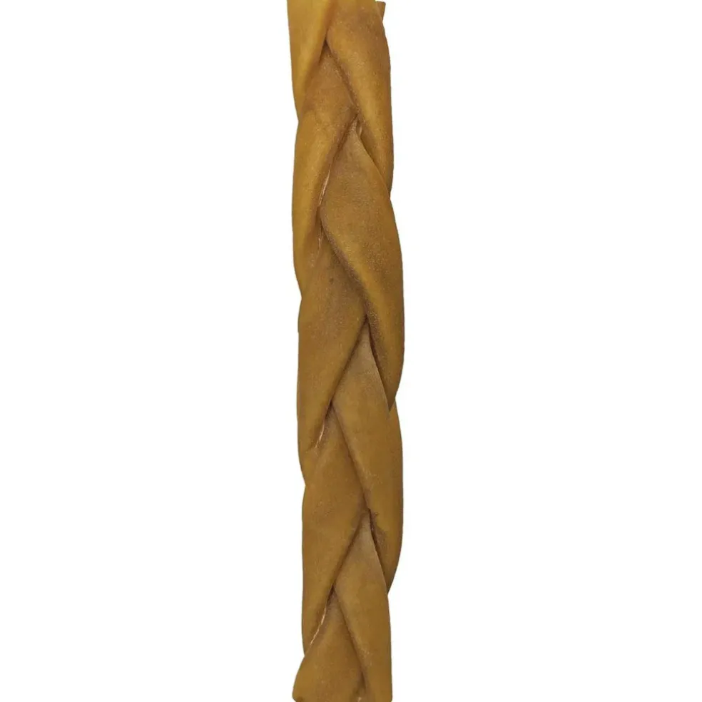Fieldcrest Farms Premium Dog Chews 12" Braided Bully Crunchers