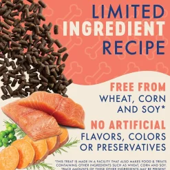 Finley's Barkery Salmon Recipe Soft Chew Training Bites Dog Treats, 6-oz