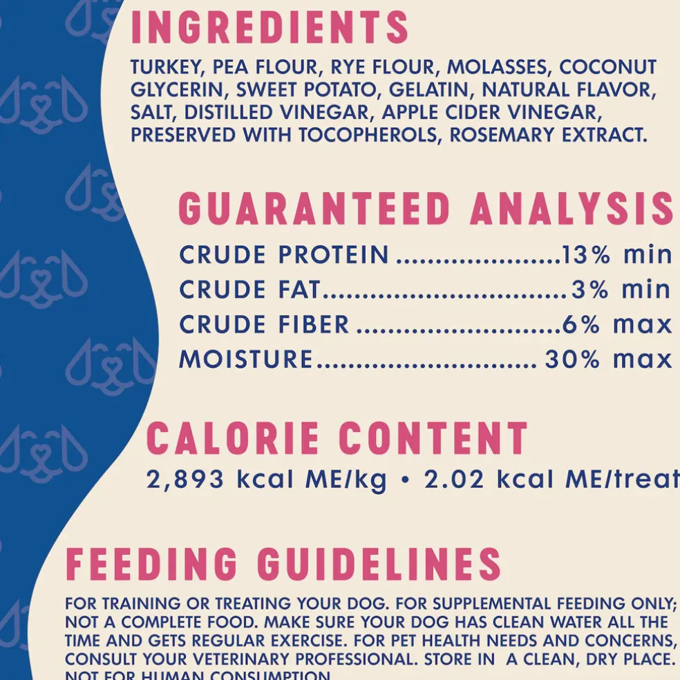 Finley's Barkery Turkey Recipe Soft Chew Training Bites Dog Treats , 6-oz
