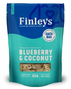 Finleys Blueberry & Coconut Crunchy Biscuits