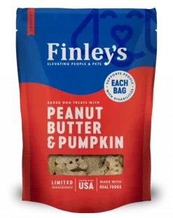 Finleys Peanut Butter & Pumpkin Crunchy Biscuits