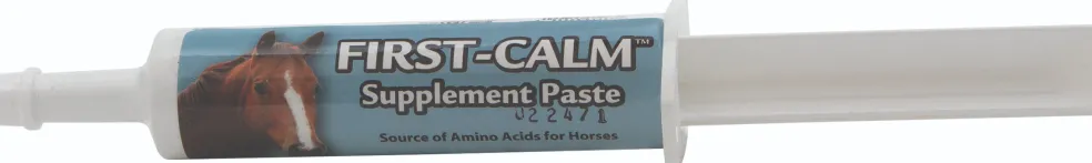 First Companion First-Calm Support Supplement Paste For Horses (1 oz)