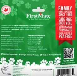FirstMate Meal Formula, Grain Free Cat Treats (3 oz)